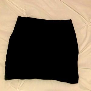 Wet seal black mini skirt